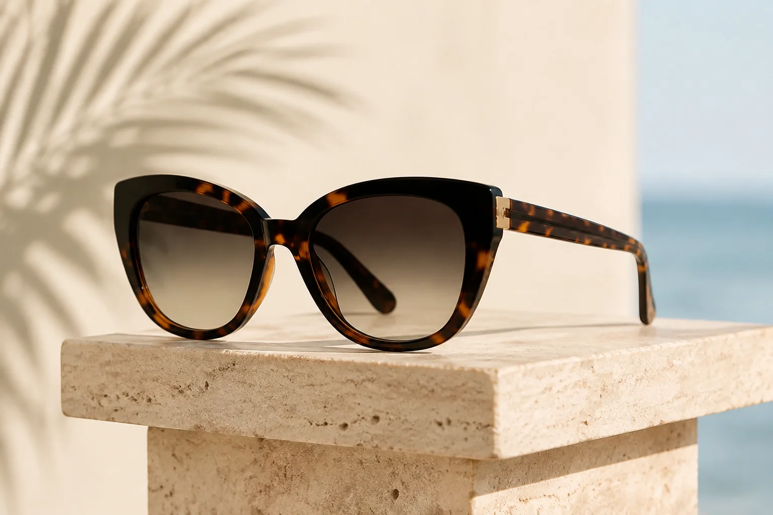 Luxury tortoiseshell sunglasses available at Modern Spectacle in Lake Worth Beach